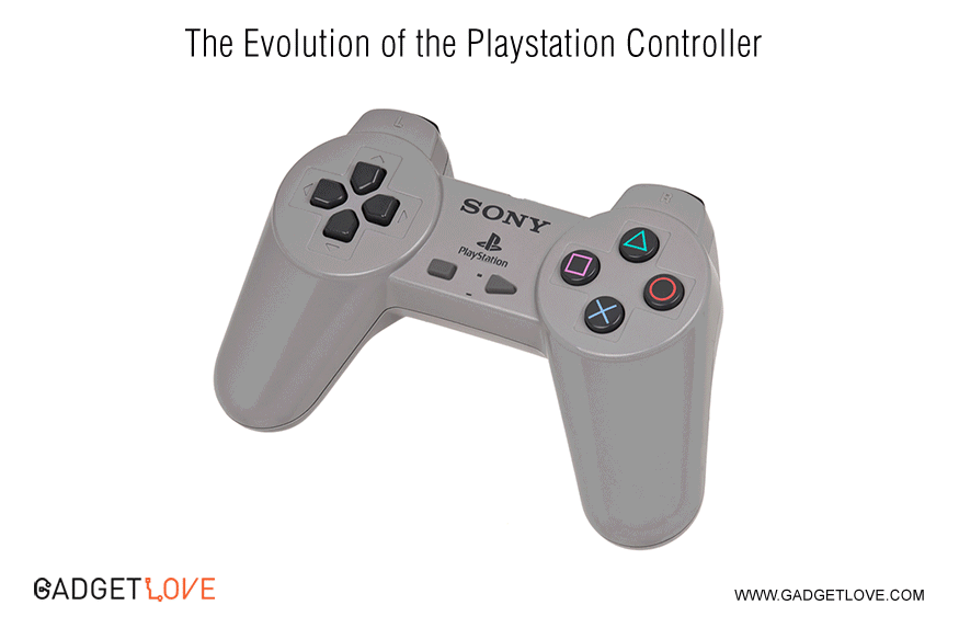 Evolution of the Playstation controller