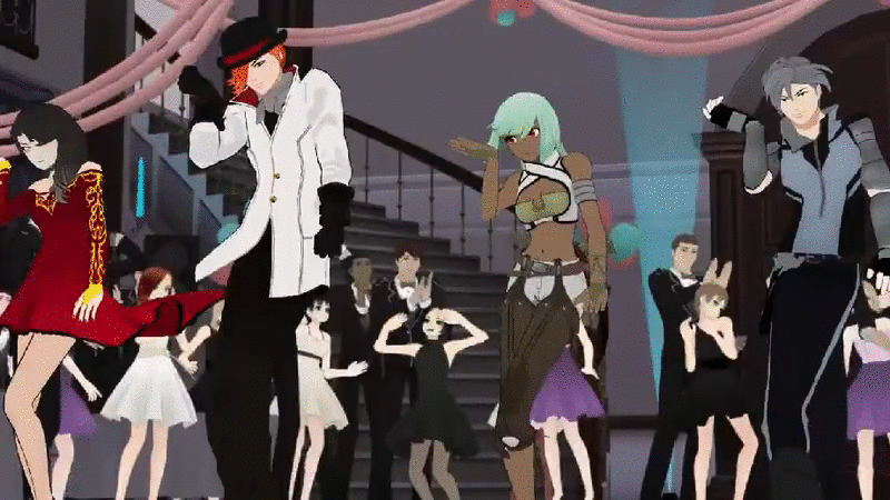 Anime Dancing AMV - Techno Dance Party (HD 720p) on Make a GIF