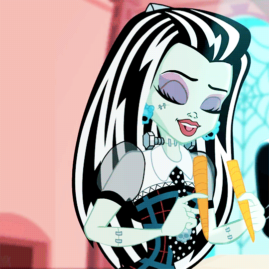 TV Show Monster High Doll Emo Fantasy Gothic Mattel Gif. 