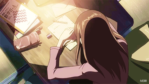 Pin by Mili l on centro | Aesthetic anime, Aesthetic gif, Studying gif