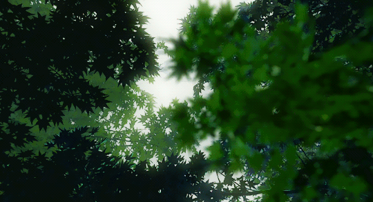 The Garden of Words Gif - Gif Abyss