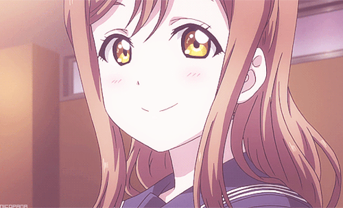 Anime girl anime smile GIF  Find on GIFER