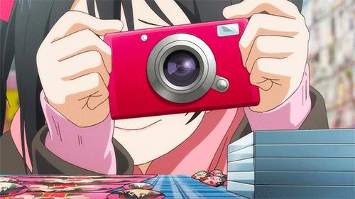 Top 62 anime camera gif super hot  incdgdbentre