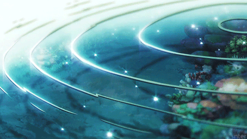 Anime Aesthetic GIF  Anime Aesthetic Running Water  Discover  Share GIFs