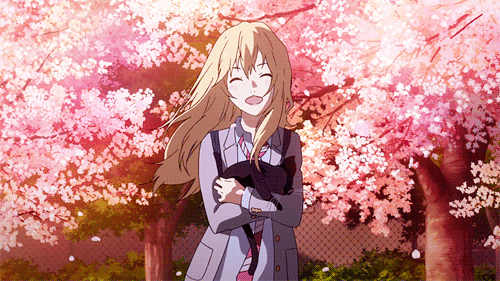 Lexica - Girl holding a flower bouquet anime