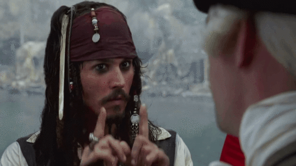 Pirates Of The Caribbean: The Curse Of The Black Pearl Gif