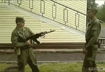 Download Martial Arts Military Rifle Weapon Man Made Assault Rifle Gif