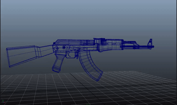 Download Military Rifle Weapon Man Made Assault Rifle Gif