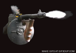 machine gun animated gif