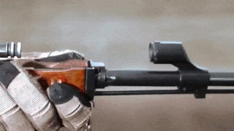 Download Military Rifle Weapon Man Made Assault Rifle Gif
