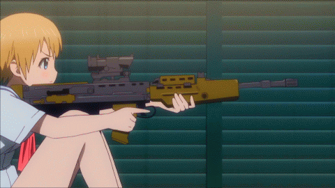 Guns Anime GIF - Guns Anime Shoot - Discover & Share GIFs