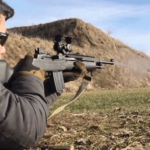 Download Gun Rifle Weapon Man Made Assault Rifle Gif