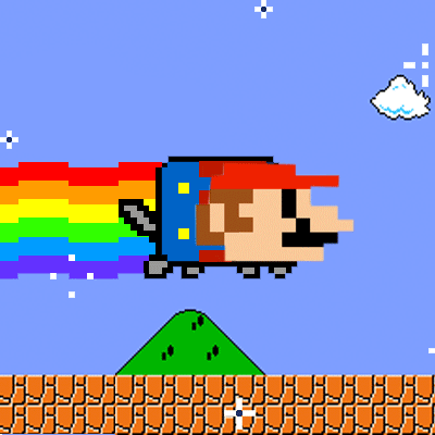Mario Nyan Cat
