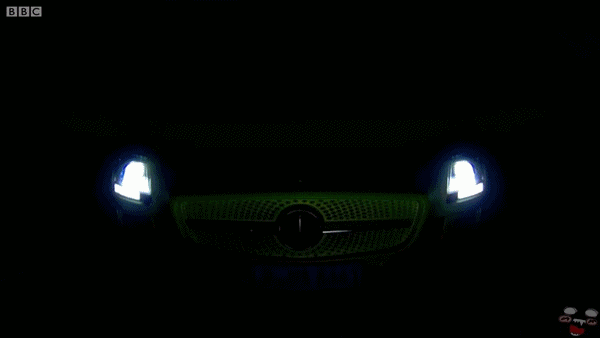 Mercedes-Benz SLS Gif