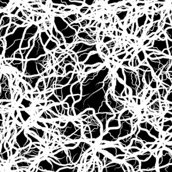 Luminous Fractal Tangle (Animated CGI Pattern) - Gif Abyss