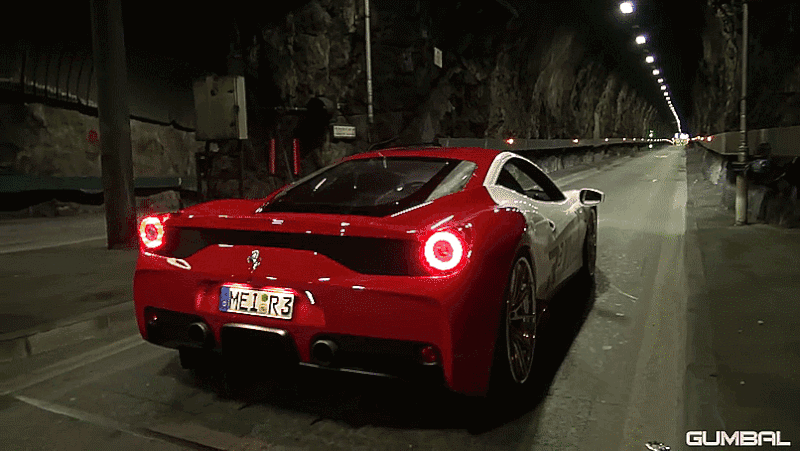 Download Supercar Vehicle Car Ferrari Gif - Gif Abyss